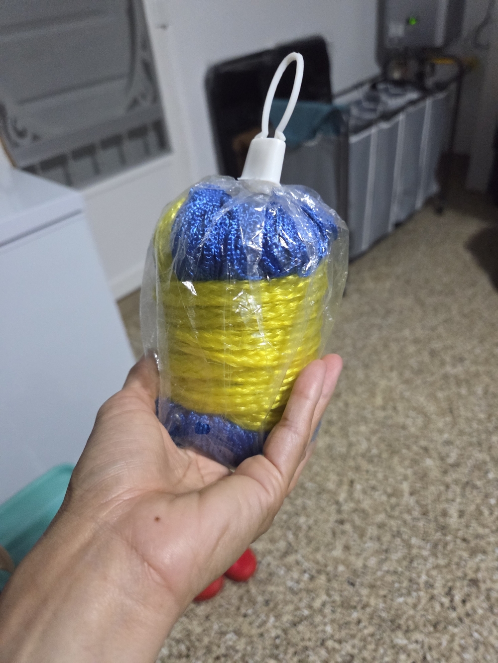 Blue and Yellow Party Twine Coil - Home Party Supplies